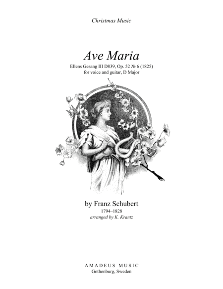Ave Maria Schubert Guitar Pdf